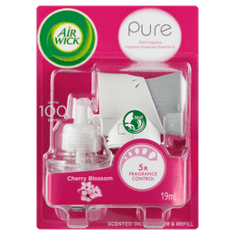 Air Wick Pure Scented Oil Diffuser & Refill Cherry Blossom