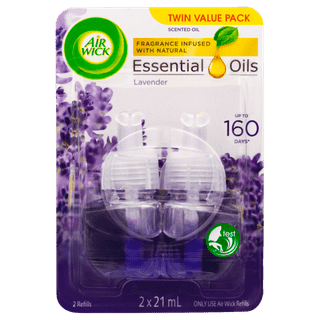 Airwick Essential Oil Electrical Refill Lavender 2 x 21ml