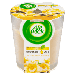 Air Wick Essential Oil Candle Vanilla & Soft Cashmere